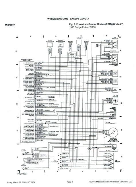 89 dodge dakota wiring diagram speakers 